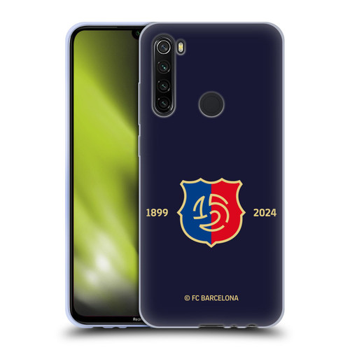 FC Barcelona 125th Anniversary Logo Stack Soft Gel Case for Xiaomi Redmi Note 8T