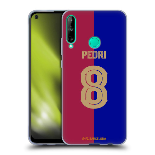 FC Barcelona 2024/25 Players Home Kit Pedri Soft Gel Case for Huawei P40 lite E