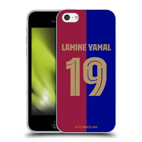 FC Barcelona 2024/25 Players Home Kit Lamine Yamal Soft Gel Case for Apple iPhone 5c FC Barcelona 2024/25 Players Home Kit Lamine Yamal Soft Gel Case for Apple iPhone 5c
