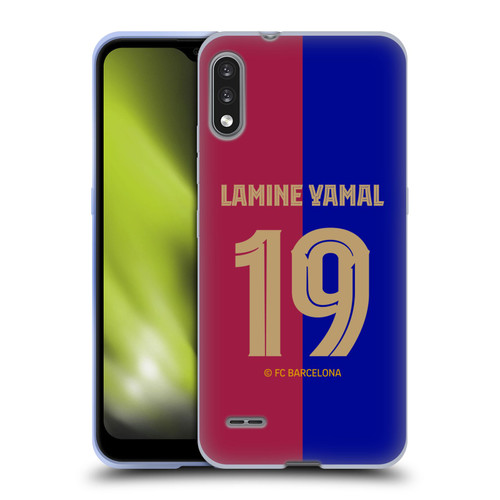 FC Barcelona 2024/25 Players Home Kit Lamine Yamal Soft Gel Case for LG K22