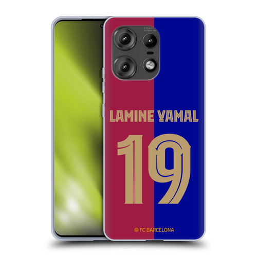 FC Barcelona 2024/25 Players Home Kit Lamine Yamal Soft Gel Case for Motorola Edge 50 Pro