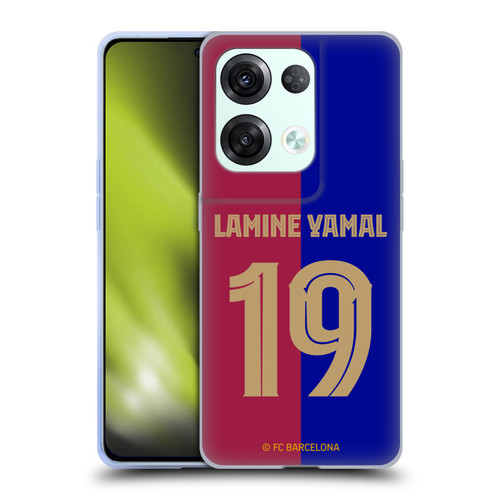 FC Barcelona 2024/25 Players Home Kit Lamine Yamal Soft Gel Case for OPPO Reno8 Pro