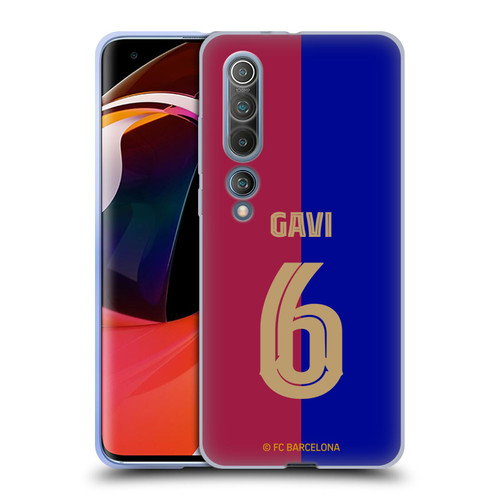 FC Barcelona 2024/25 Players Home Kit Gavi Soft Gel Case for Xiaomi Mi 10 5G / Mi 10 Pro 5G