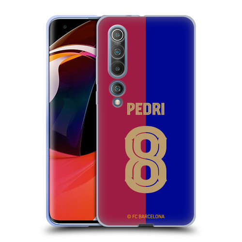 FC Barcelona 2024/25 Players Home Kit Pedri Soft Gel Case for Xiaomi Mi 10 5G / Mi 10 Pro 5G