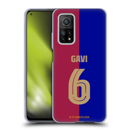FC Barcelona 2024/25 Players Home Kit Gavi Soft Gel Case for Xiaomi Mi 10T 5G