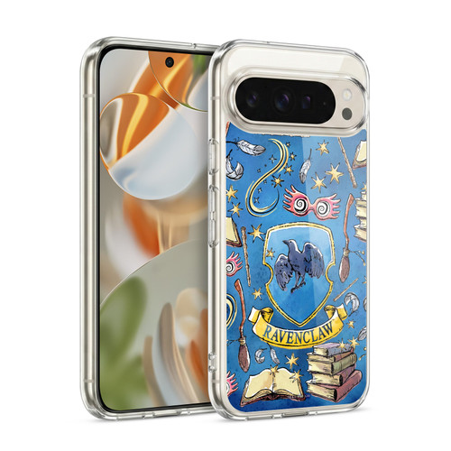 Harry Potter Deathly Hallows XIII Ravenclaw Pattern Soft Gel Case for Google Pixel 9 / Pixel 9 Pro