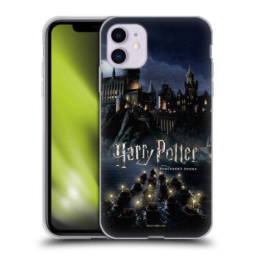 Harry Potter Sorcerer's Stone II Castle Soft Gel Case for Apple iPhone 11
