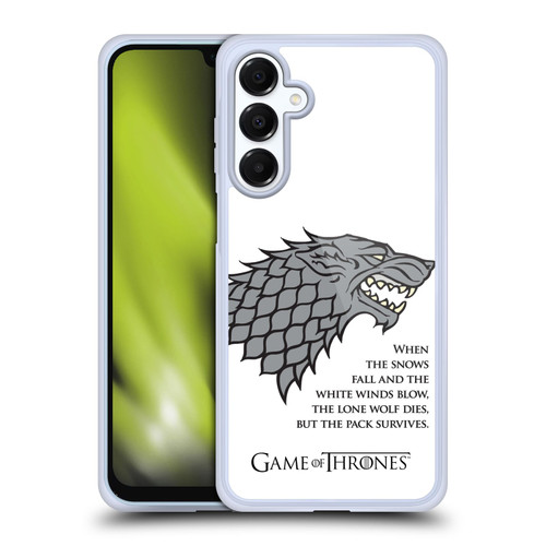 HBO Game of Thrones Graphics White Winds Soft Gel Case for Samsung Galaxy A16 5G