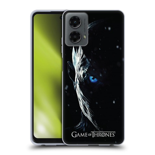 HBO Game of Thrones Season 7 Key Art Night King Soft Gel Case for Motorola Moto G (2024)