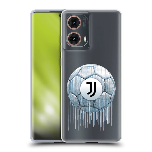 Juventus Football Club Drip Art Logo Soft Gel Case for Motorola Moto G85