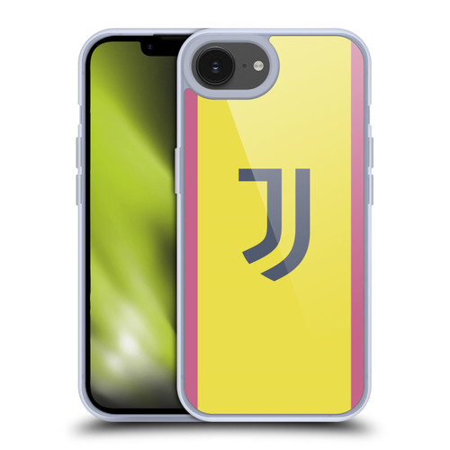 Juventus Football Club 2024/25 Kit Away Soft Gel Case for Apple iPhone 16e