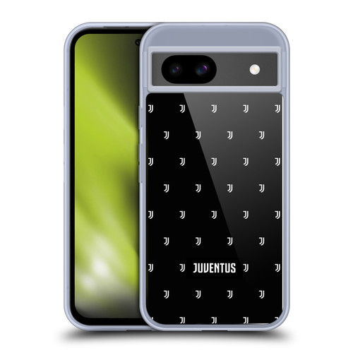 Juventus Football Club Lifestyle 2 Logomark Pattern Soft Gel Case for Google Pixel 8a
