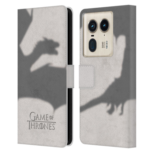 HBO Game of Thrones Key Art Dragon Leather Book Wallet Case Cover For Motorola Edge 50 Ultra/X50 Ultra