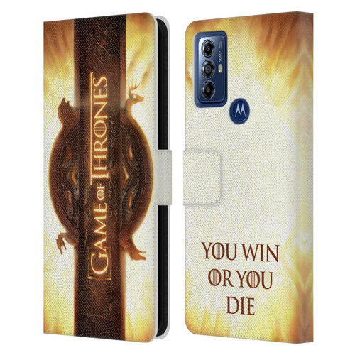 HBO Game of Thrones Key Art Opening Sequence Leather Book Wallet Case Cover For Motorola Moto G Play (2023)