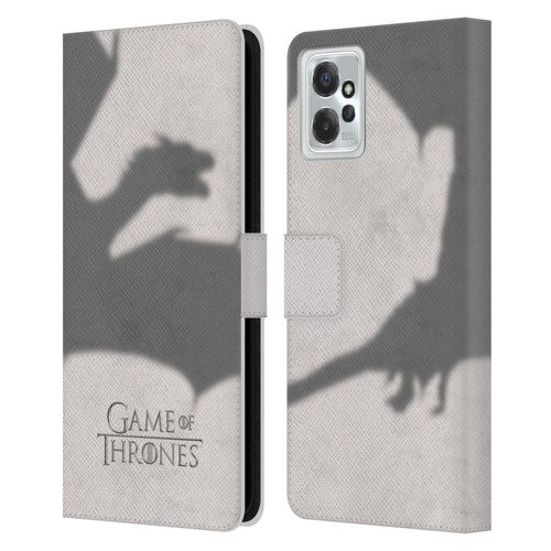 HBO Game of Thrones Key Art Dragon Leather Book Wallet Case Cover For Motorola Moto G Power (2023)
