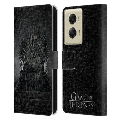 HBO Game of Thrones Key Art Iron Throne Leather Book Wallet Case Cover For Motorola Moto G Stylus 5G (2024)