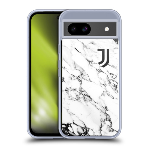 Juventus Football Club Marble White Soft Gel Case for Google Pixel 8a