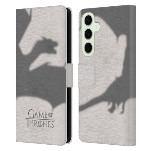 HBO Game of Thrones Key Art Dragon Leather Book Wallet Case Cover For Samsung Galaxy S25+