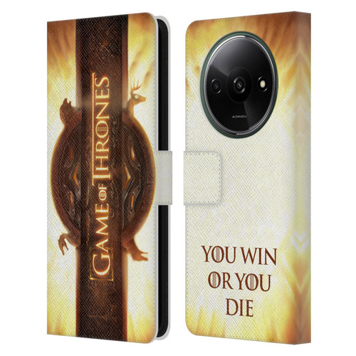 HBO Game of Thrones Key Art Opening Sequence Leather Book Wallet Case Cover For Xiaomi Redmi A3