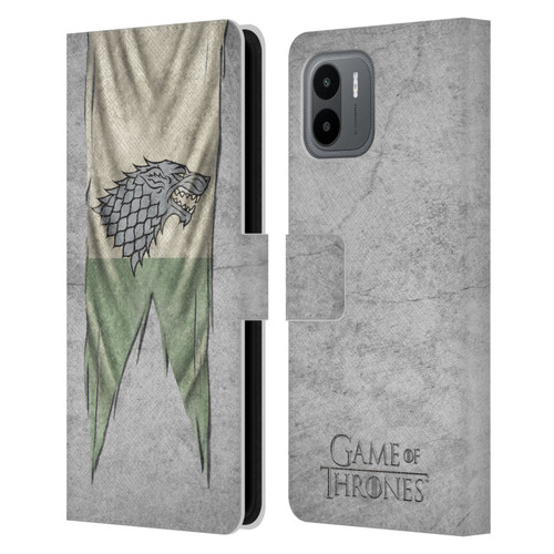 HBO Game of Thrones Sigil Flags Stark Leather Book Wallet Case Cover For Xiaomi Redmi A2