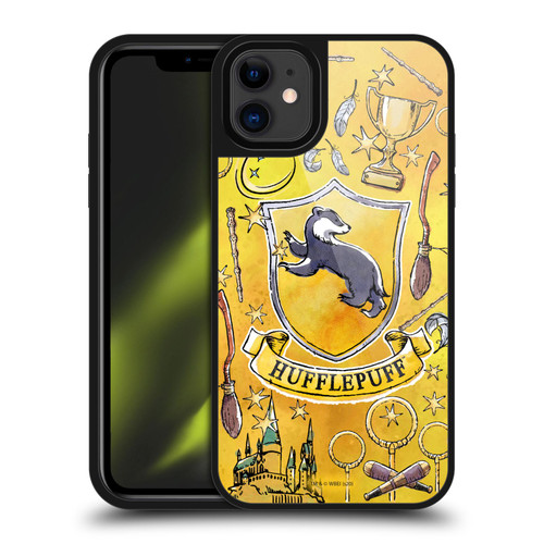 Harry Potter Deathly Hallows XIII Hufflepuff Pattern Gel Armour Case For Apple iPhone 11 Harry Potter Deathly Hallows XIII Hufflepuff Pattern Gel Armour Case For Apple iPhone 11