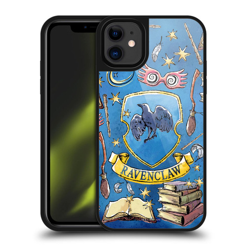 Harry Potter Deathly Hallows XIII Ravenclaw Pattern Gel Armour Case For Apple iPhone 11