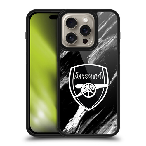 Arsenal FC Crest Patterns Marble Gel Armour Case For Apple iPhone 16 Pro Arsenal FC Crest Patterns Marble Gel Armour Case For Apple iPhone 16 Pro