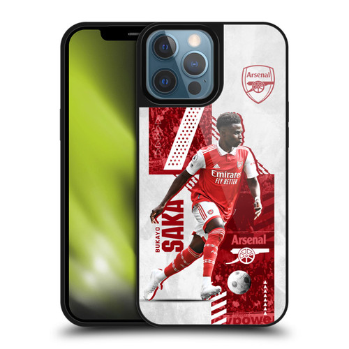 Arsenal FC 2022/23 First Team Bukayo Saka Gel Armour Case For Apple iPhone 13 Pro Max