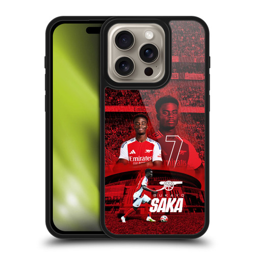 Arsenal FC 2024/25 First Team Bukayo Saka Gel Armour Case For Apple iPhone 16 Pro Arsenal FC 2024/25 First Team Bukayo Saka Gel Armour Case For Apple iPhone 16 Pro