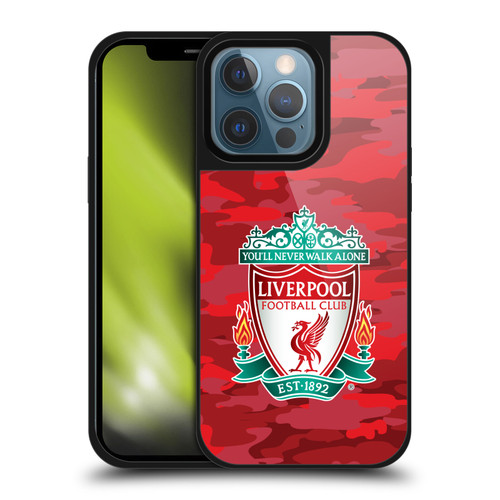 Liverpool Football Club Camou Home Colourways Crest Gel Armour Case For Apple iPhone 13 Pro