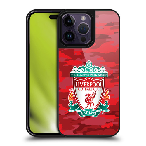 Liverpool Football Club Camou Home Colourways Crest Gel Armour Case For Apple iPhone 14 Pro Max