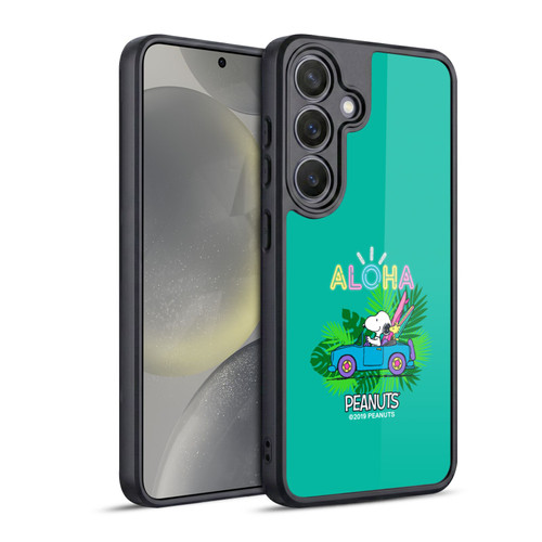 Peanuts Snoopy Aloha Disco Tropical Surf Gel Armour Case For Samsung Galaxy S24 5G