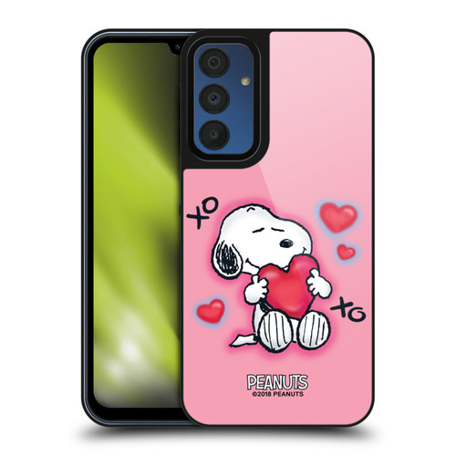 Peanuts Snoopy Boardwalk Airbrush XOXO Gel Armour Case For Samsung Galaxy A15