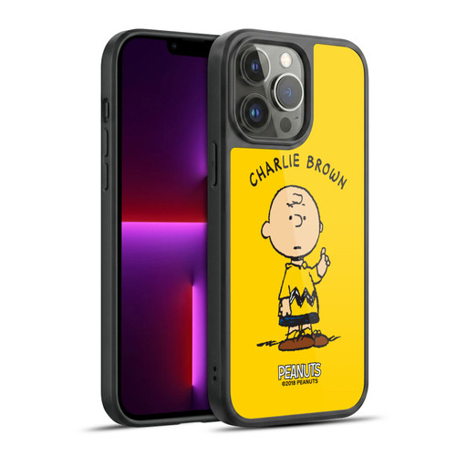 Peanuts Characters Charlie Brown Gel Armour Case For Apple iPhone 13 Pro Max
