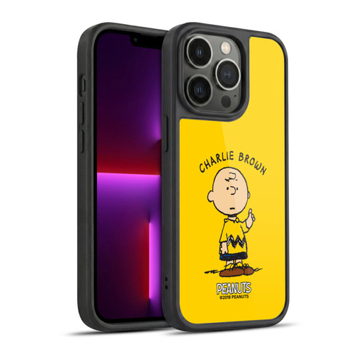 Peanuts Characters Charlie Brown Gel Armour Case For Apple iPhone 13 Pro
