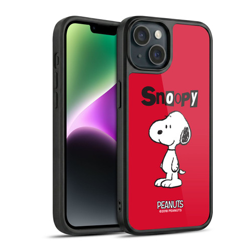 Peanuts Characters Snoopy Gel Armour Case For Apple iPhone 14