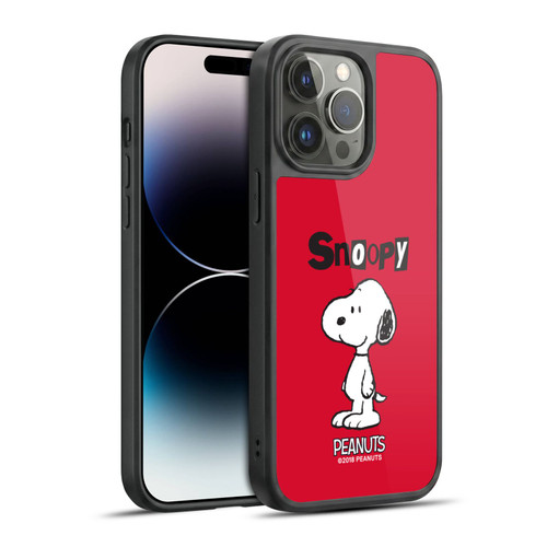 Peanuts Characters Snoopy Gel Armour Case For Apple iPhone 14 Pro Max
