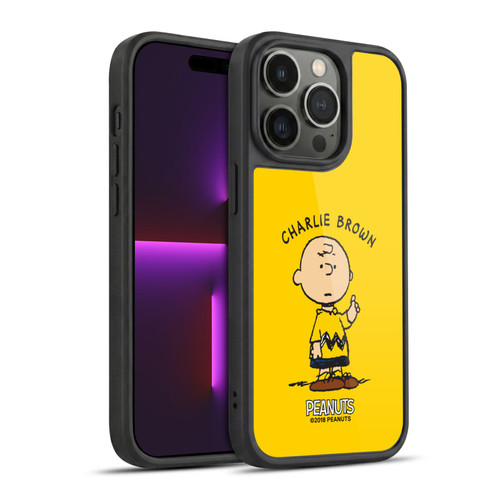 Peanuts Characters Charlie Brown Gel Armour Case For Apple iPhone 14 Pro