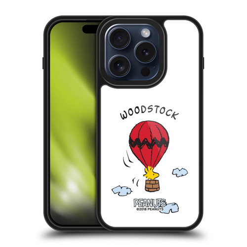 Peanuts Characters Woodstock Gel Armour Case For Apple iPhone 15 Pro