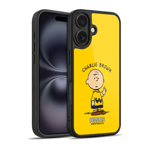 Peanuts Characters Charlie Brown Gel Armour Case For Apple iPhone 16