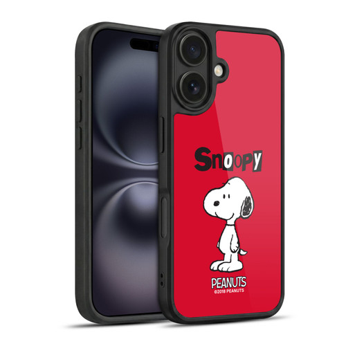 Peanuts Characters Snoopy Gel Armour Case For Apple iPhone 16