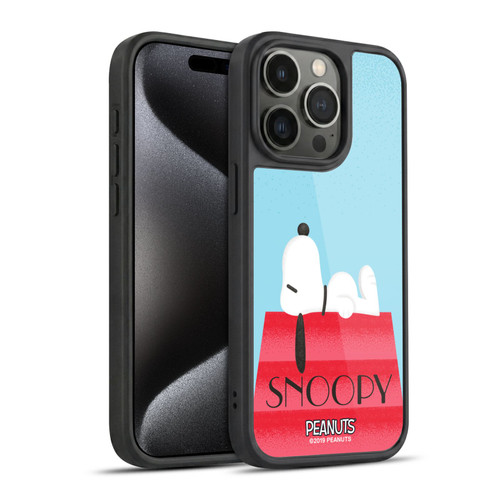 Peanuts Snoopy Deco Dreams House Gel Armour Case For Apple iPhone 15 Pro
