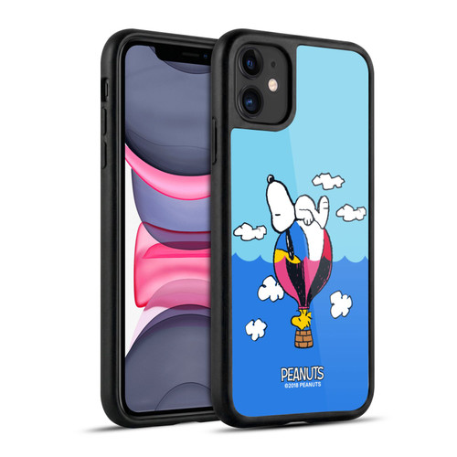 Peanuts Halfs And Laughs Snoopy & Woodstock Balloon Gel Armour Case For Apple iPhone 11