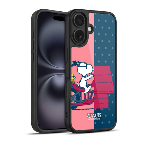 Peanuts Halfs And Laughs Snoopy & Woodstock Gel Armour Case For Apple iPhone 16
