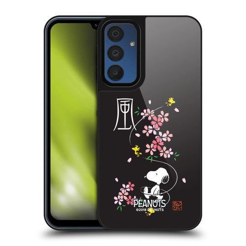 Peanuts Oriental Snoopy Cherry Blossoms Gel Armour Case For Samsung Galaxy A15