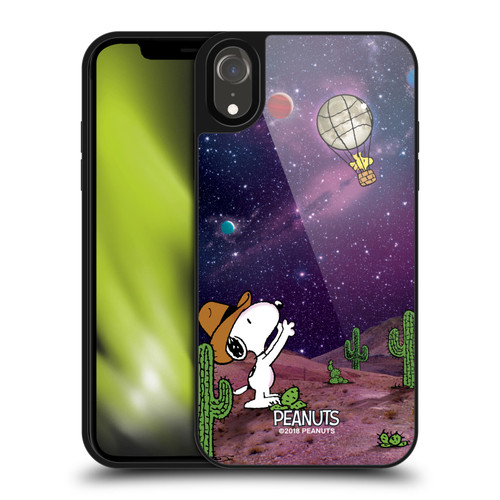 Peanuts Snoopy Space Cowboy Nebula Balloon Woodstock Gel Armour Case For Apple iPhone XR