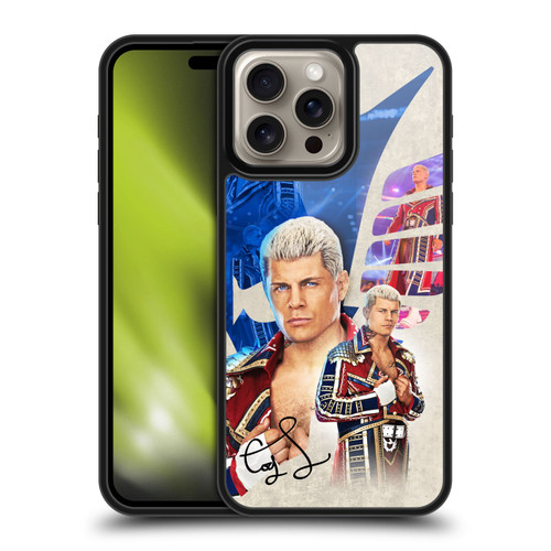 WWE Cody Rhodes Superstar Graphics Gel Armour Case For Apple iPhone 16 Pro Max