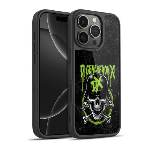 WWE D-Generation X Skull Gel Armour Case For Apple iPhone 16 Pro