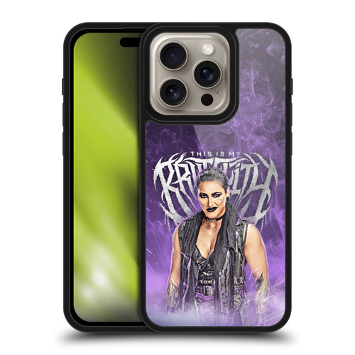 WWE Rhea Ripley This Is My Brutality Gel Armour Case For Apple iPhone 16 Pro