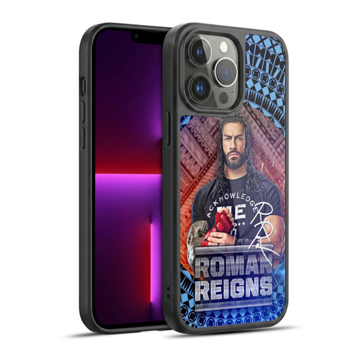 WWE Roman Reigns Tribal Pattern Gel Armour Case For Apple iPhone 13 Pro Max
